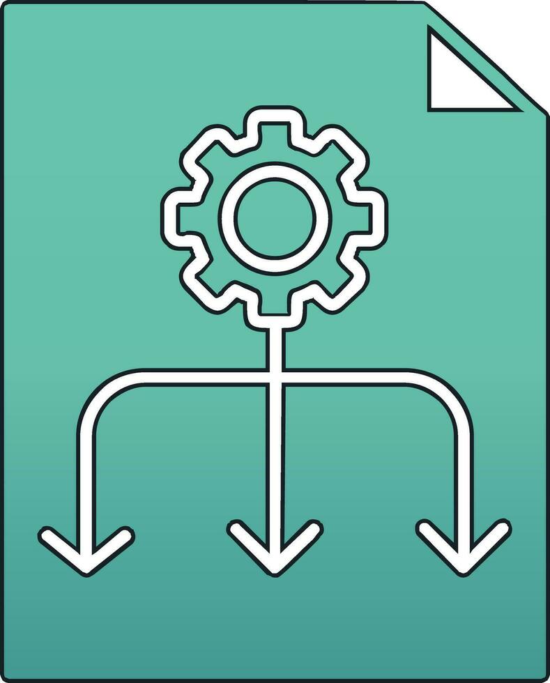 Workflow Vector Icon