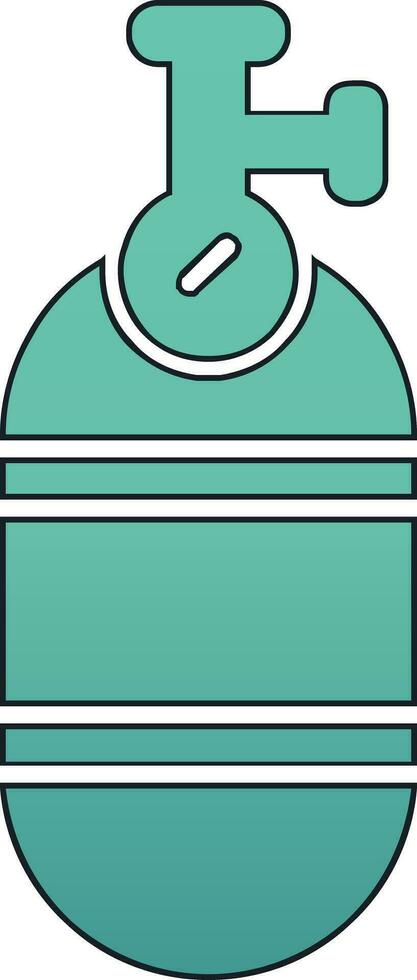 Oxygen Tank Vector Icon
