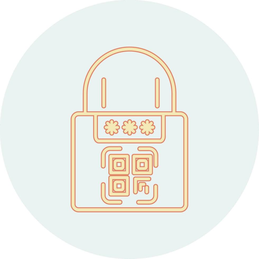 Smart Padlock Vector Icon