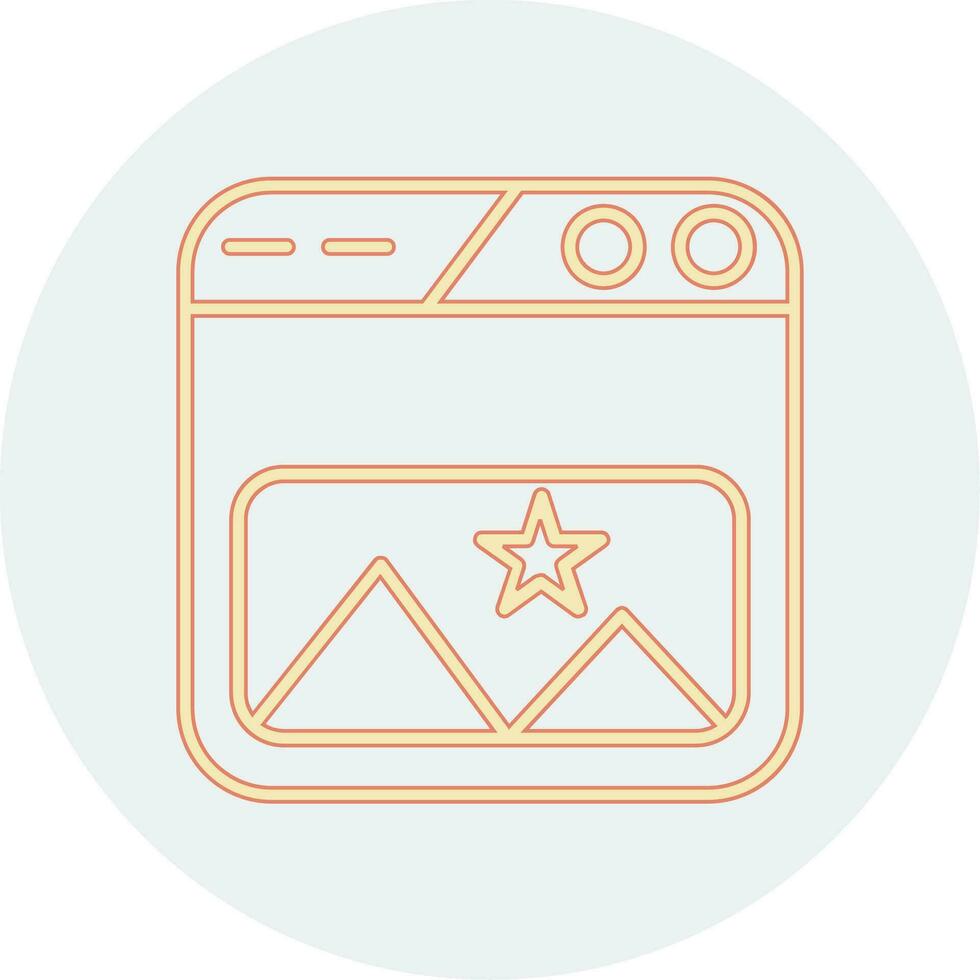 estético vector icono