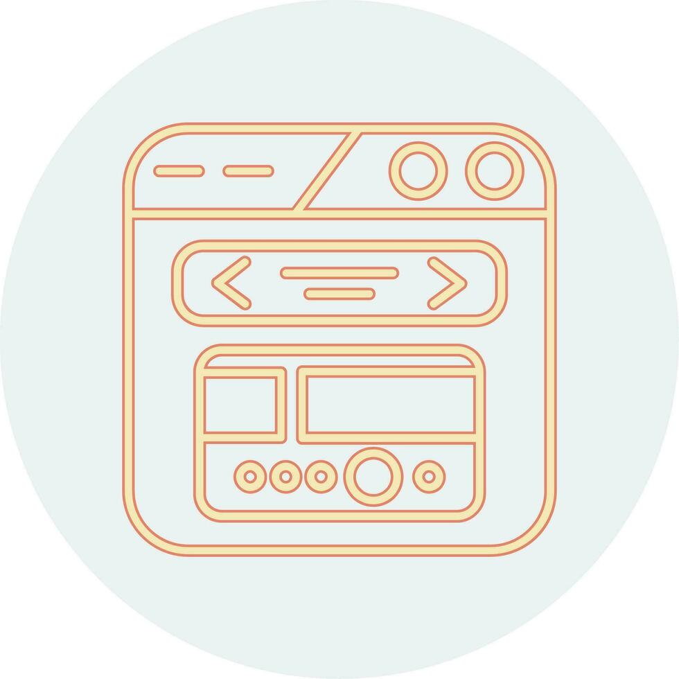 Slider Vector Icon