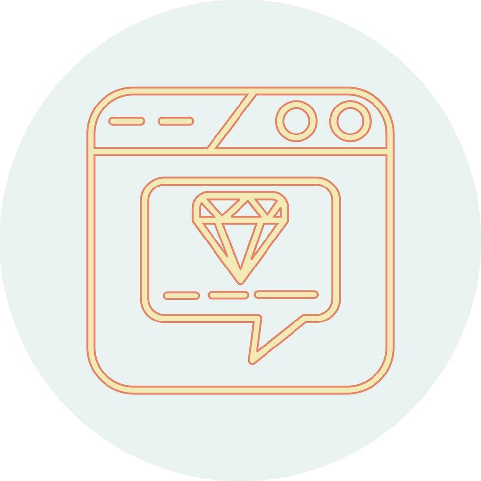 Popup Vector Icon