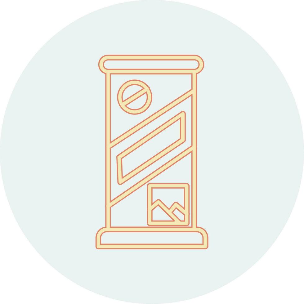 Roll Up Vector Icon