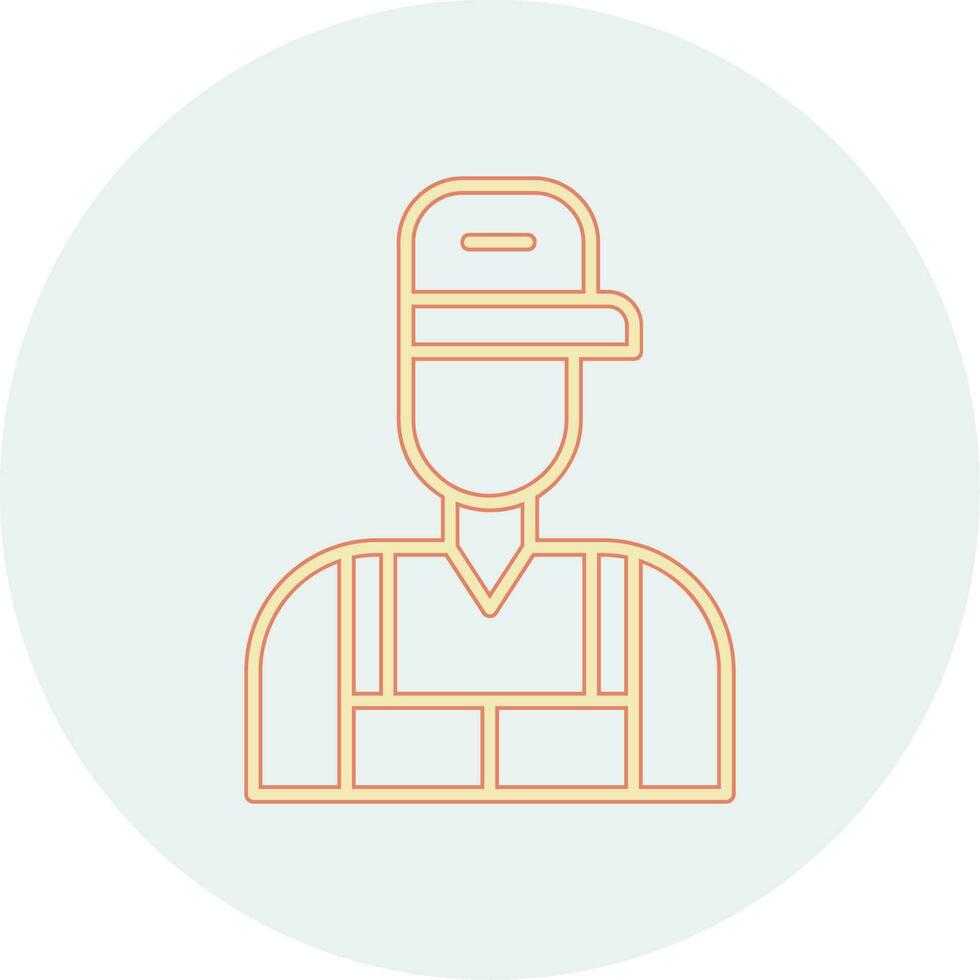 Delivery Boy Vector Icon