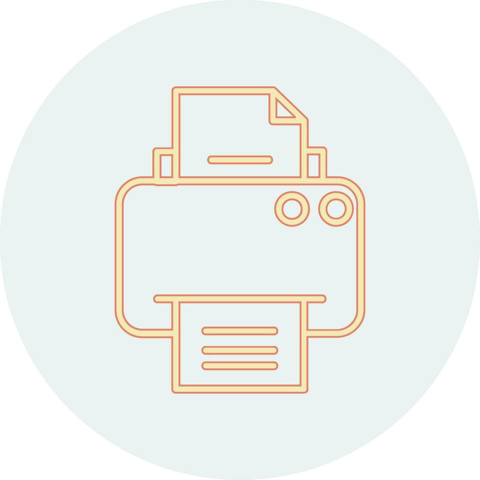 Printer Vector Icon
