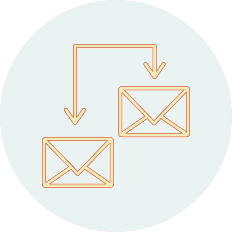 Exchange Mails Vector Icon