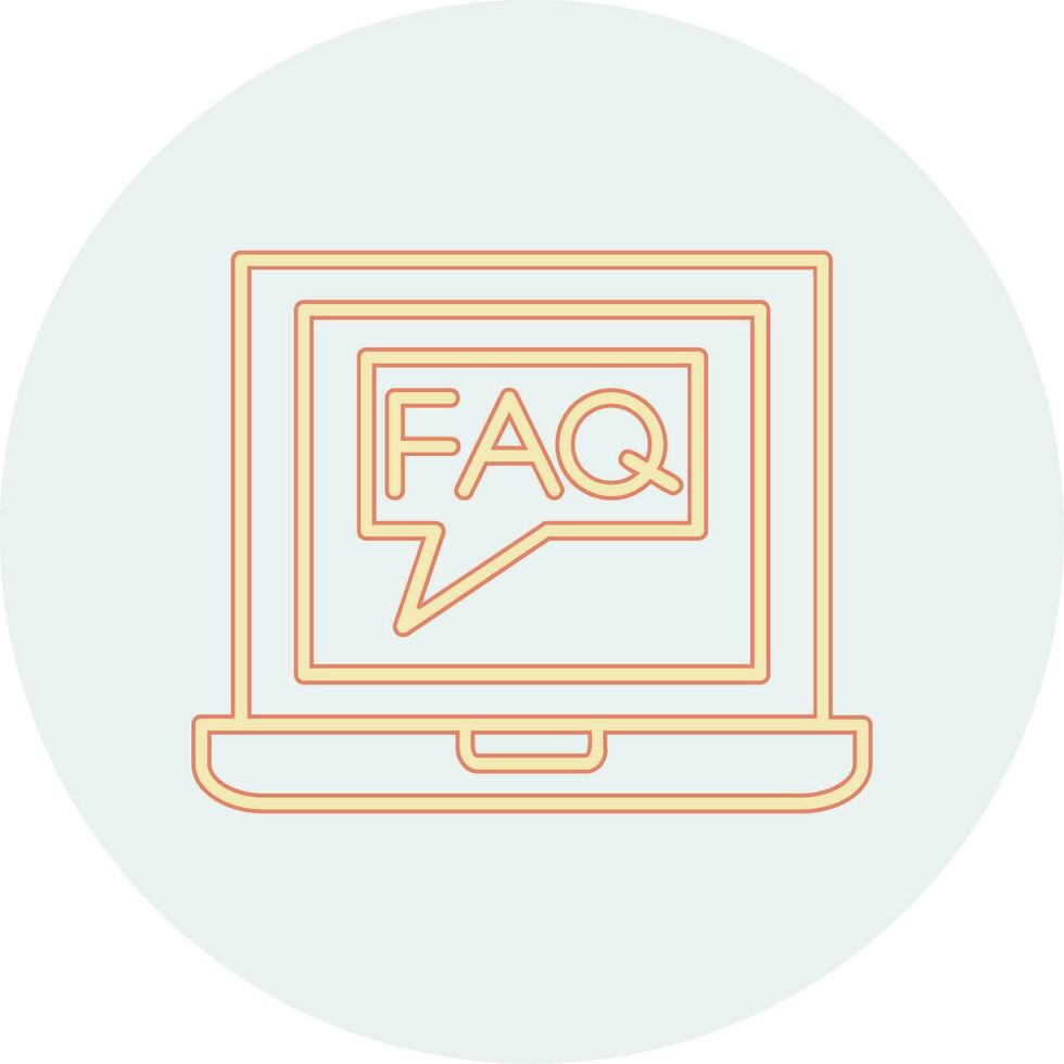 Faq Vector Icon