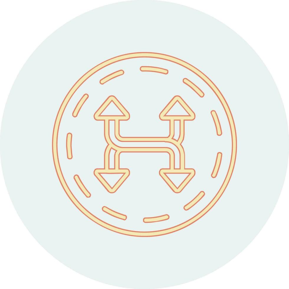 Shuffle Vector Icon