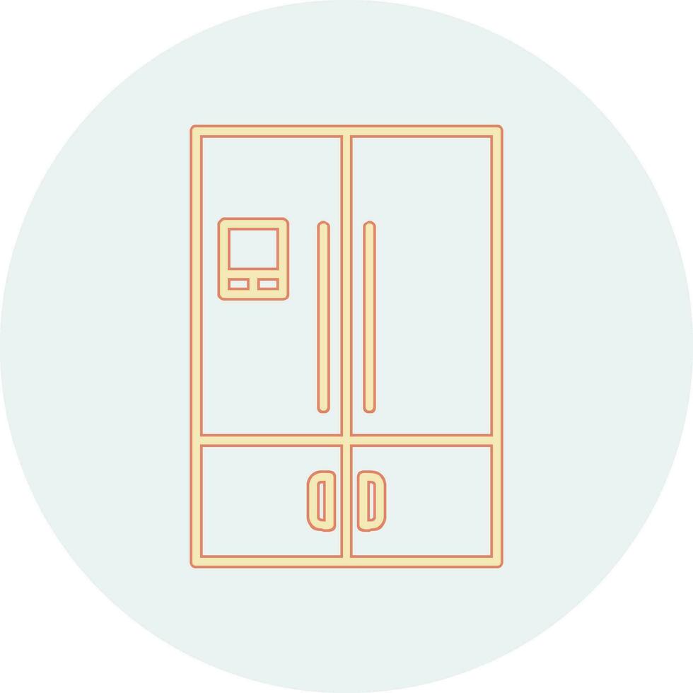 Fridge Vector Icon