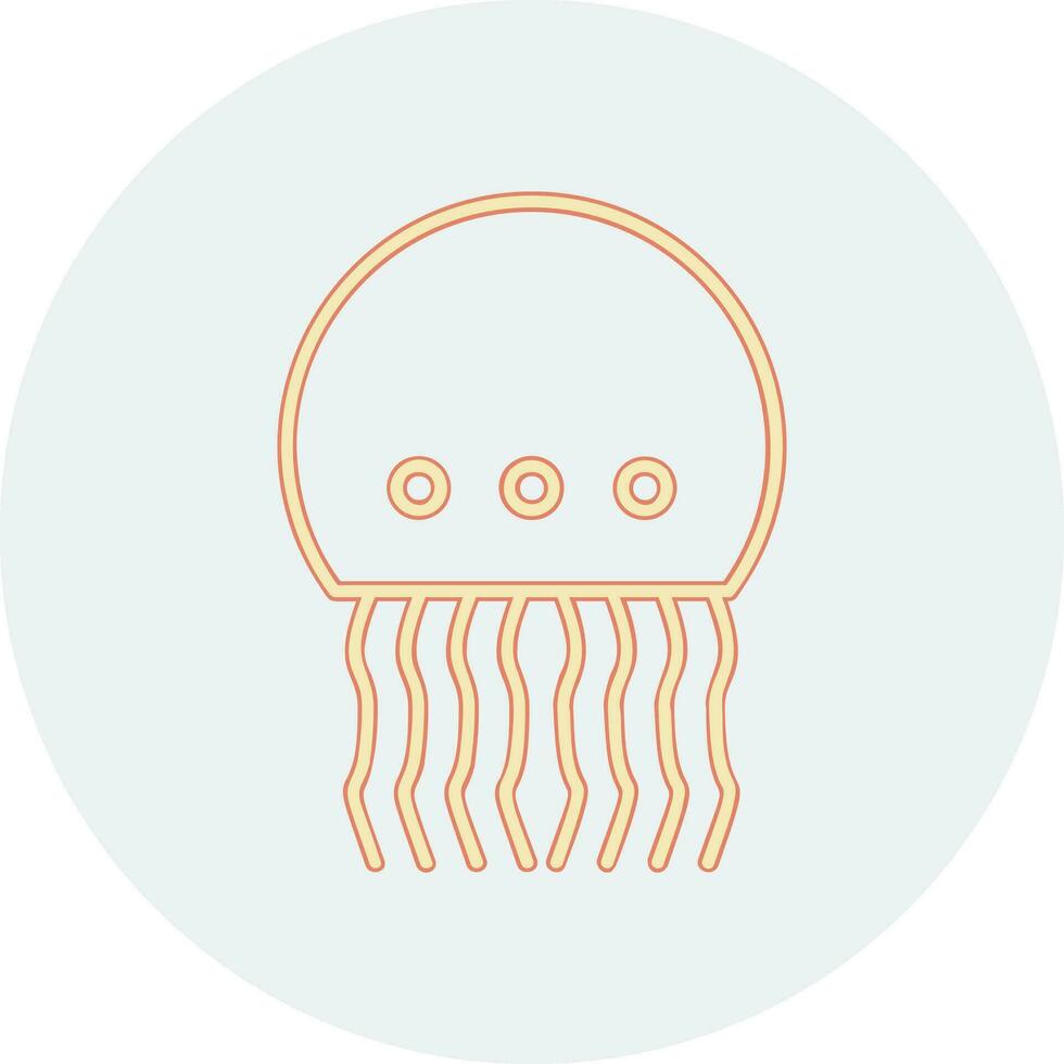 Jellyfish Vector Icon