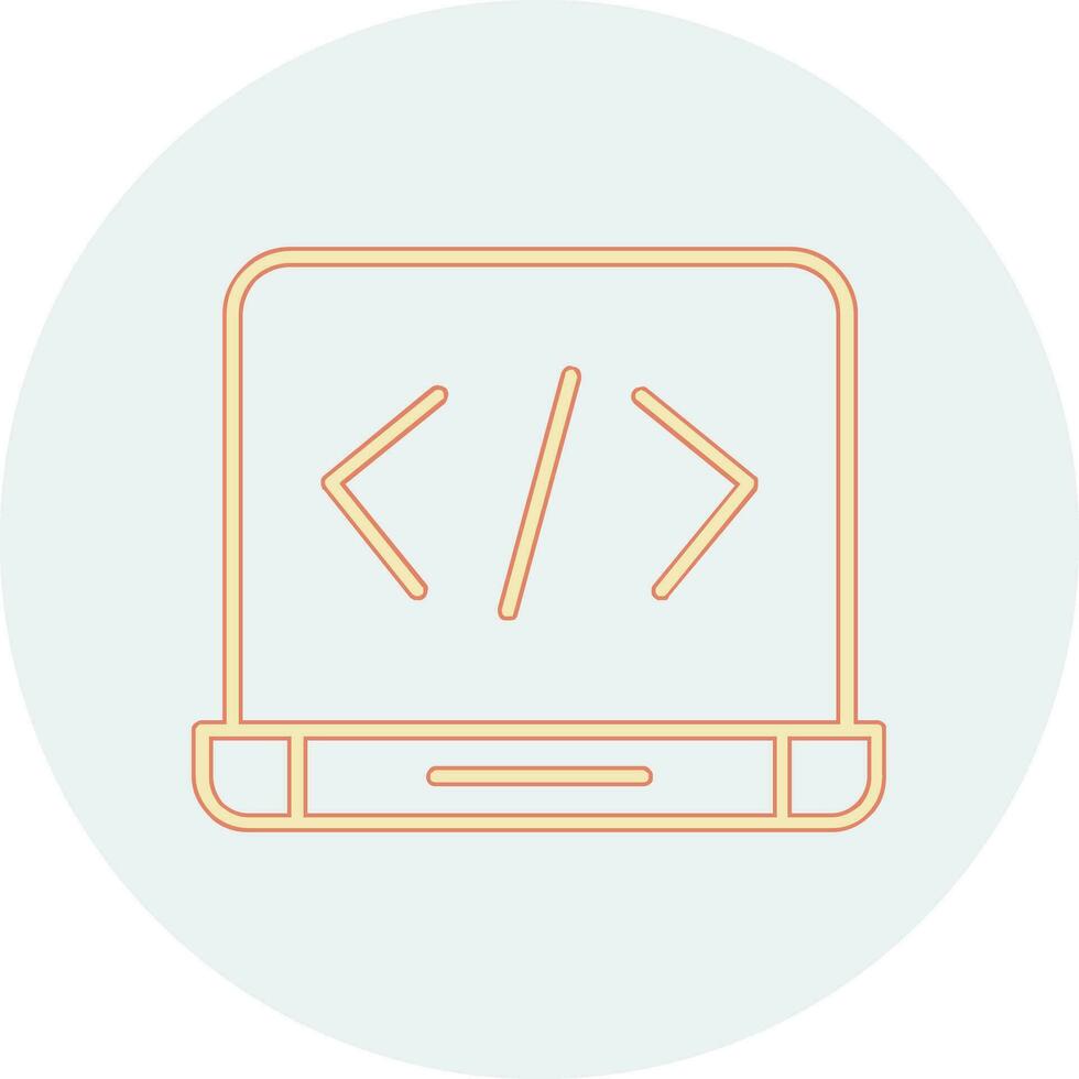 Web coding Vector Icon