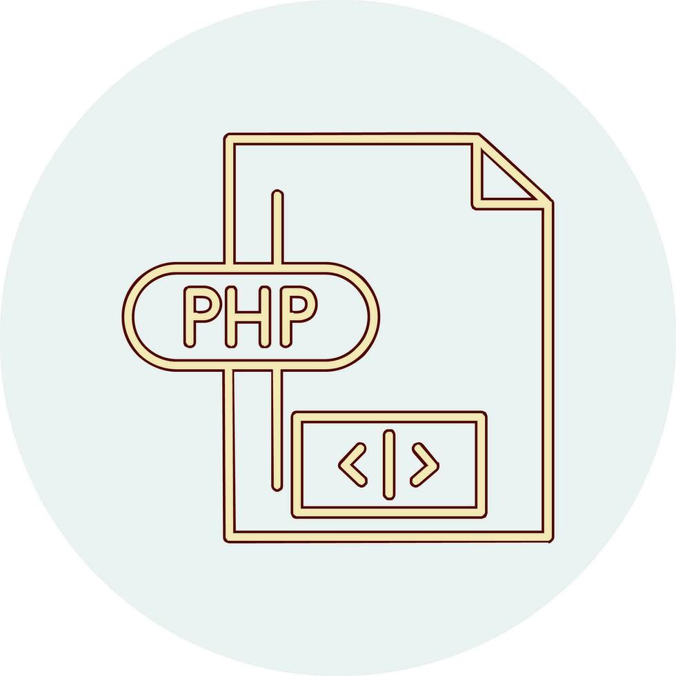 Php Vector Icon