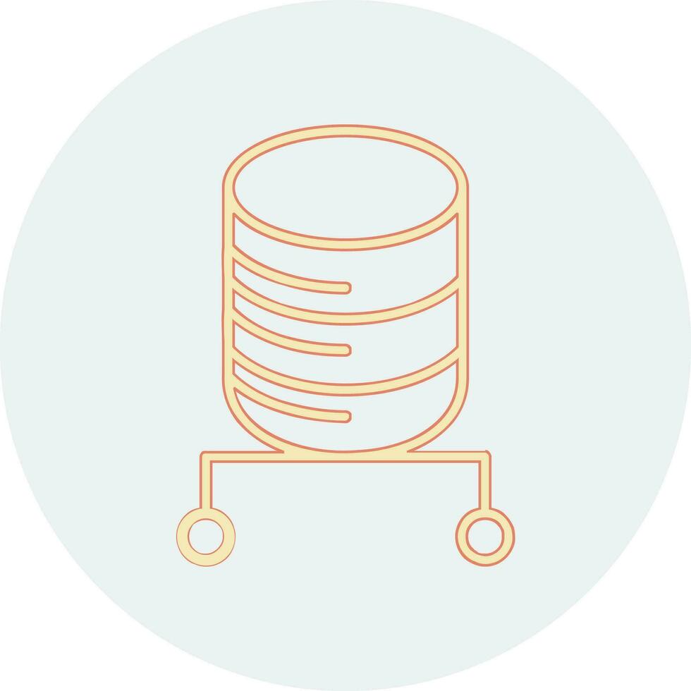 Data Server Vector Icon