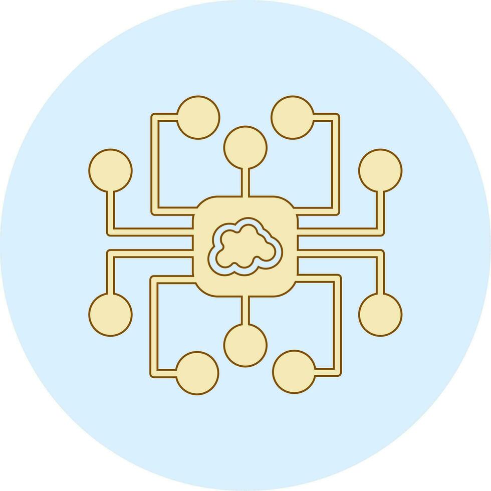 Artificial Intelligence Vector Icon