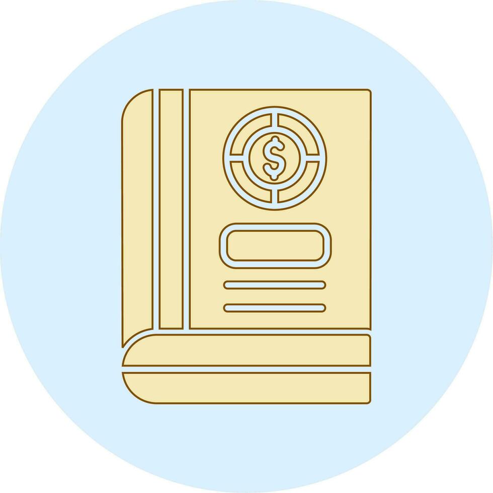 Accounting Book Vector Icon