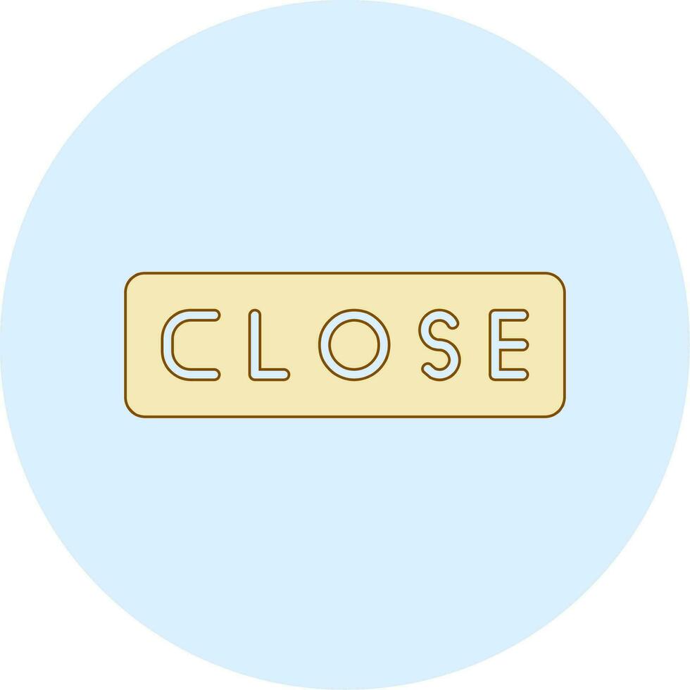 Close Vector Icon