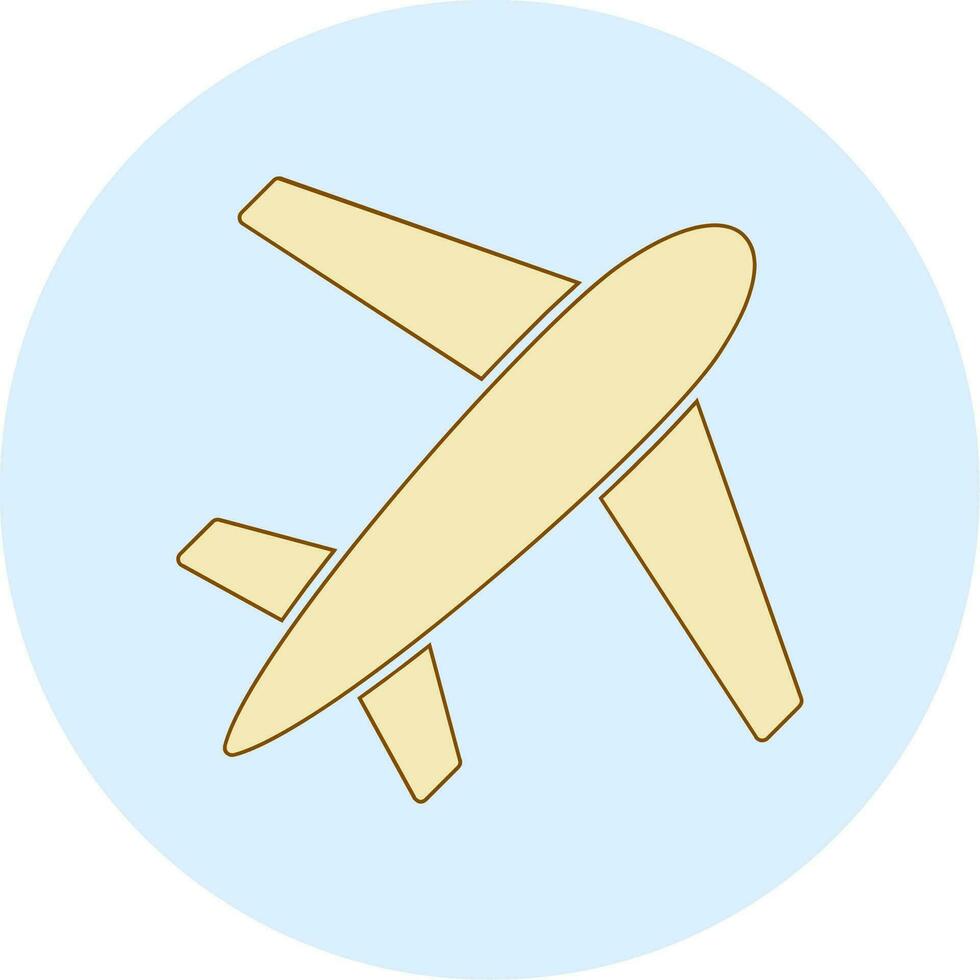 Aeroplane Vector Icon