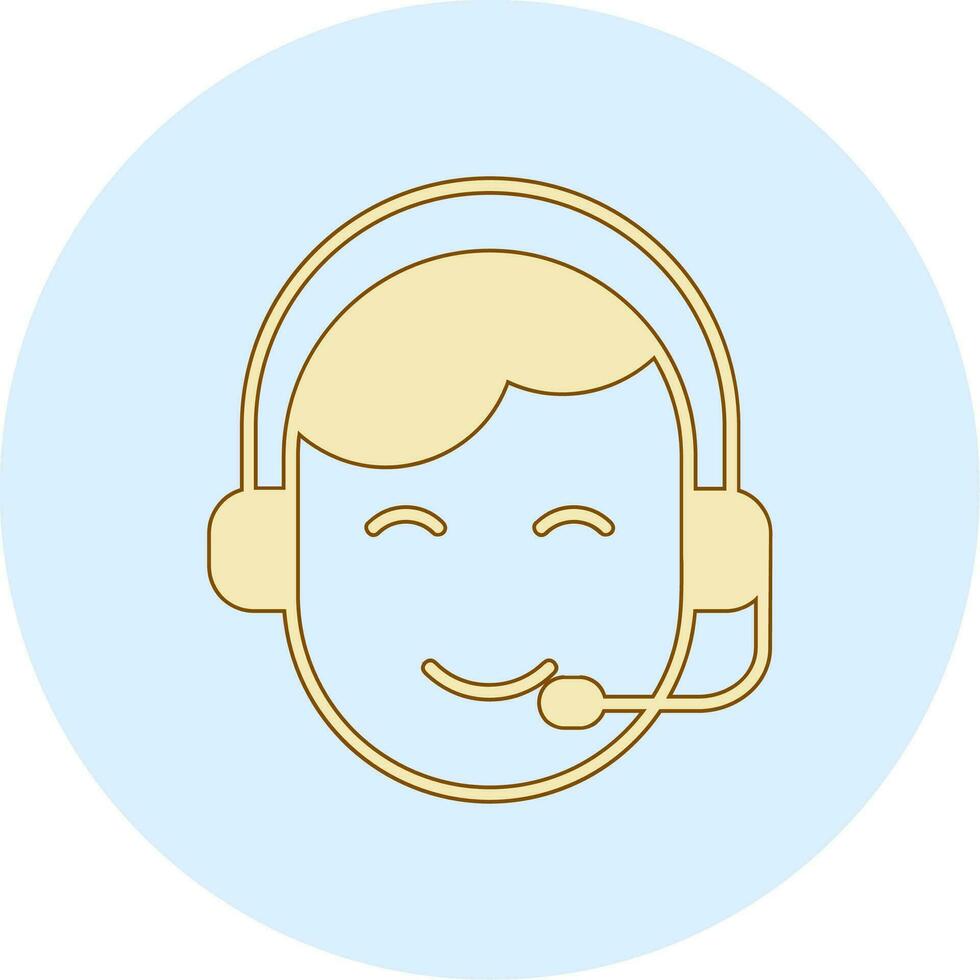 Customer Service Agent Vector Icon