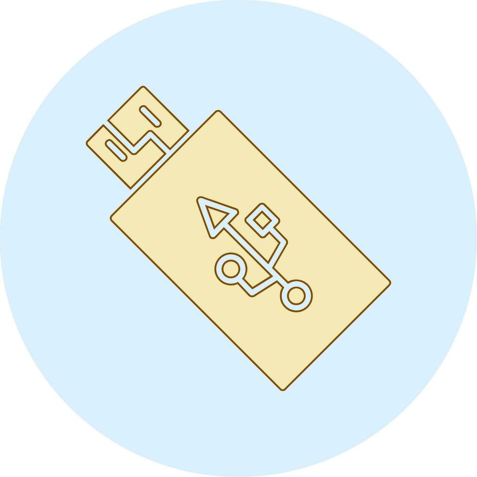 Usb Drive Vector Icon