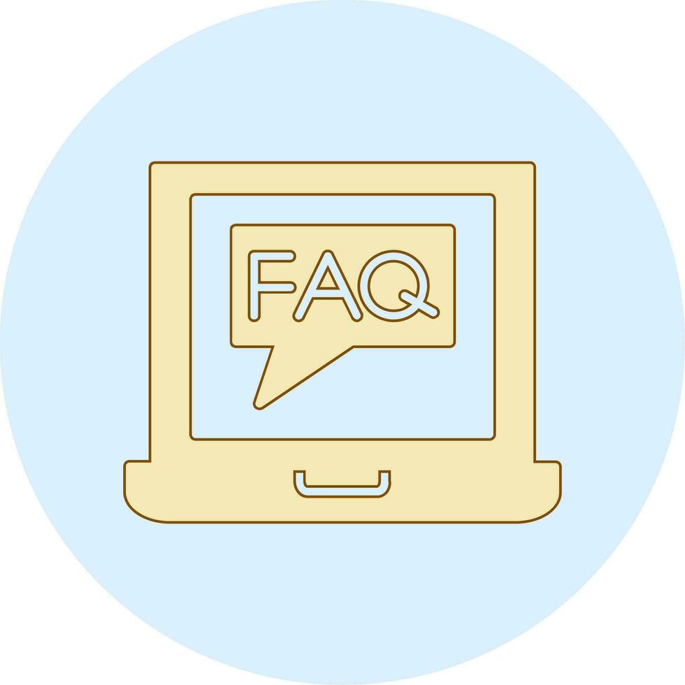 Faq Vector Icon