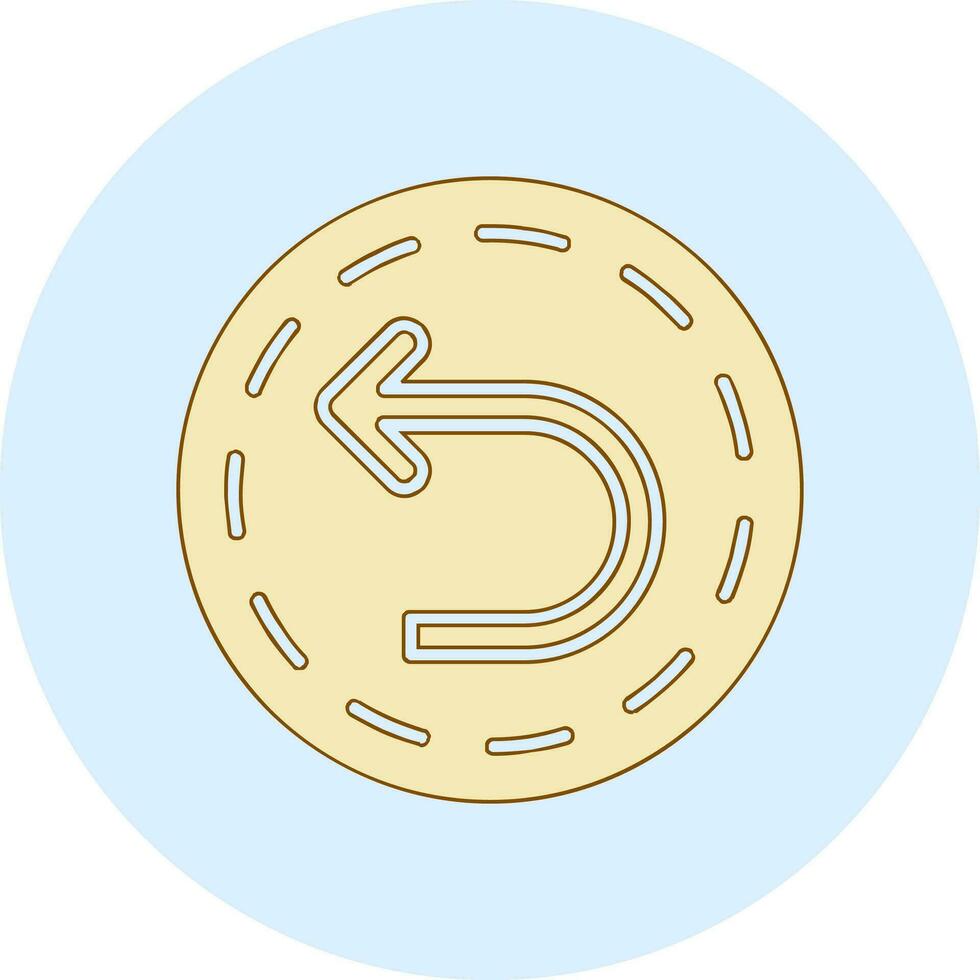 Back Arrow Vector Icon