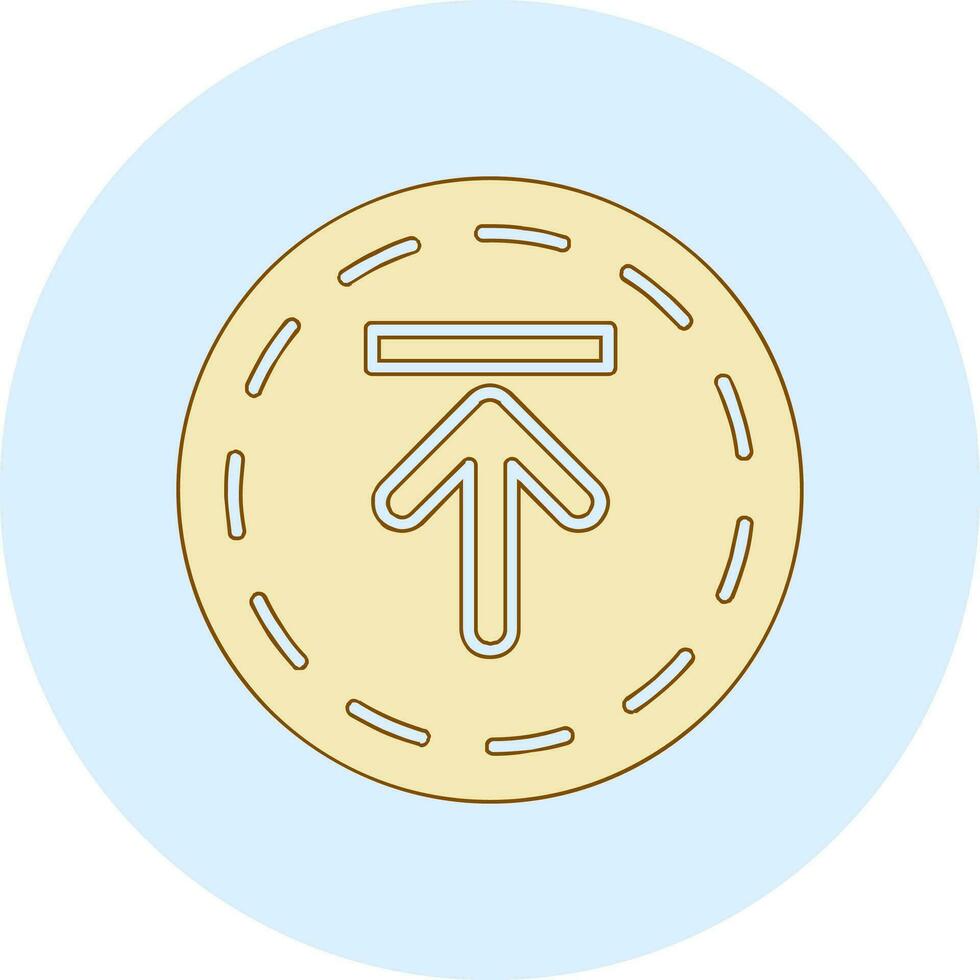 Up Arrow Upload Vector Icon