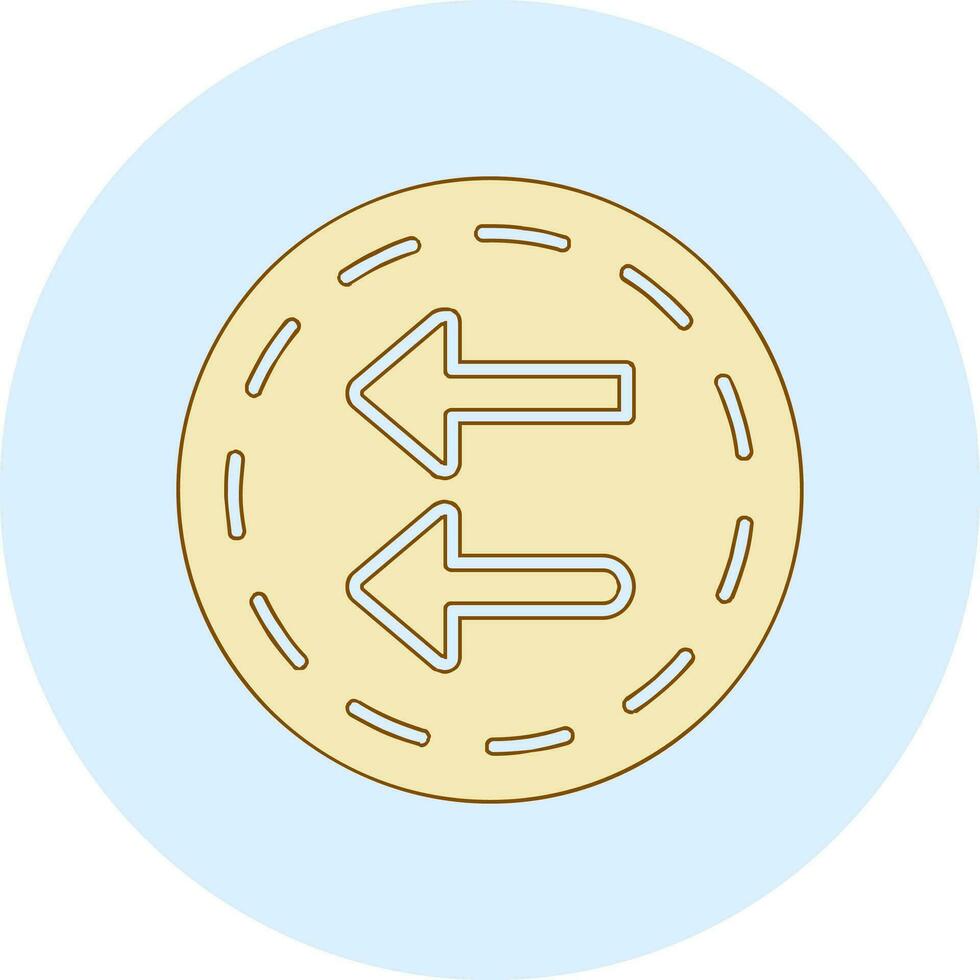 Fast Backward Vector Icon