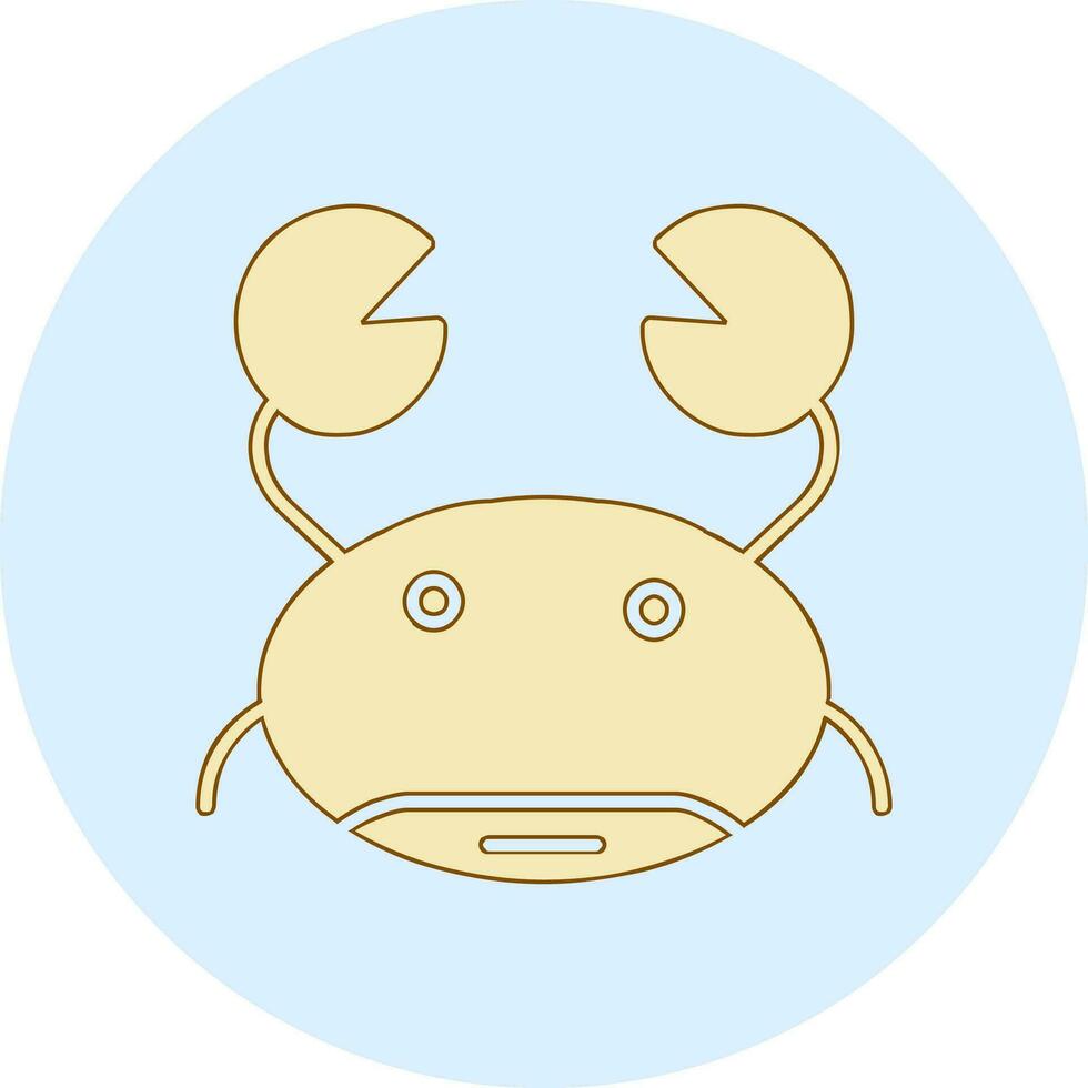 Crab Vector Icon