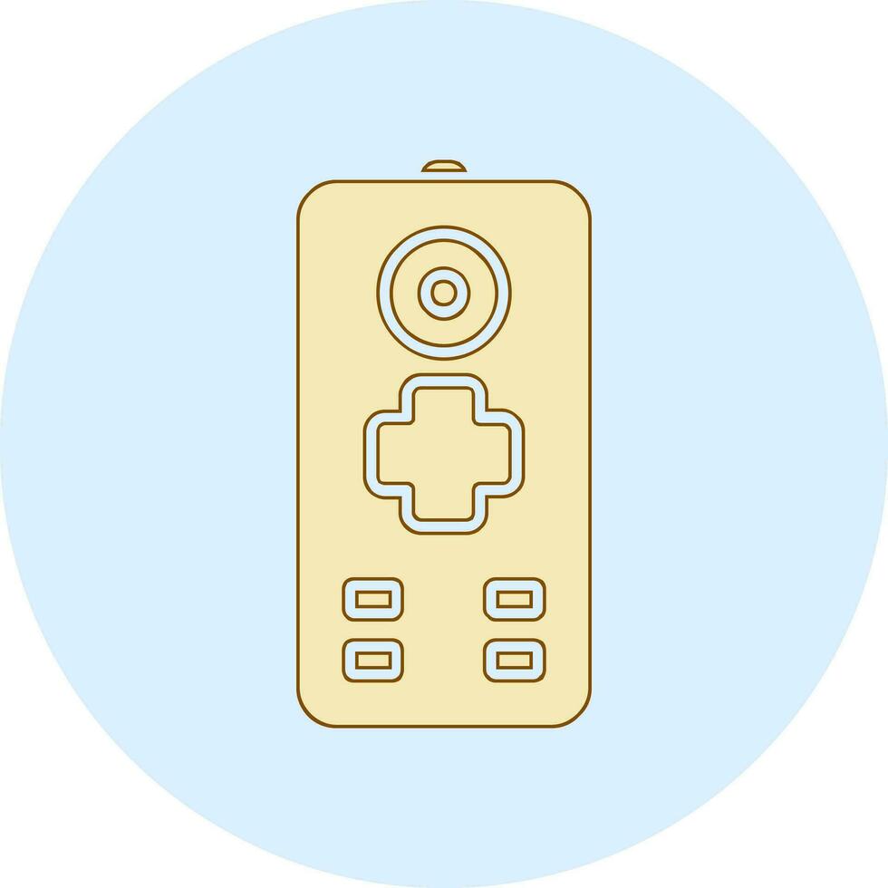 Remote Control Vector Icon