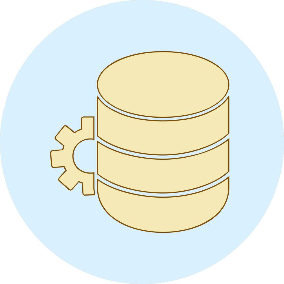 Data Warehouse Vector Icon