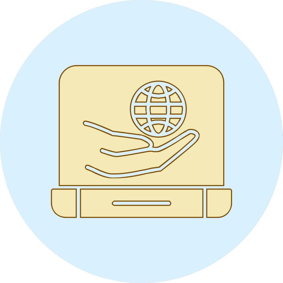 globe netwrok Vector Icon