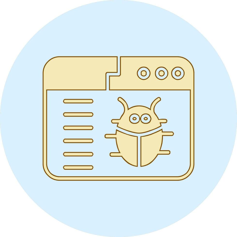 Bug Vector Icon