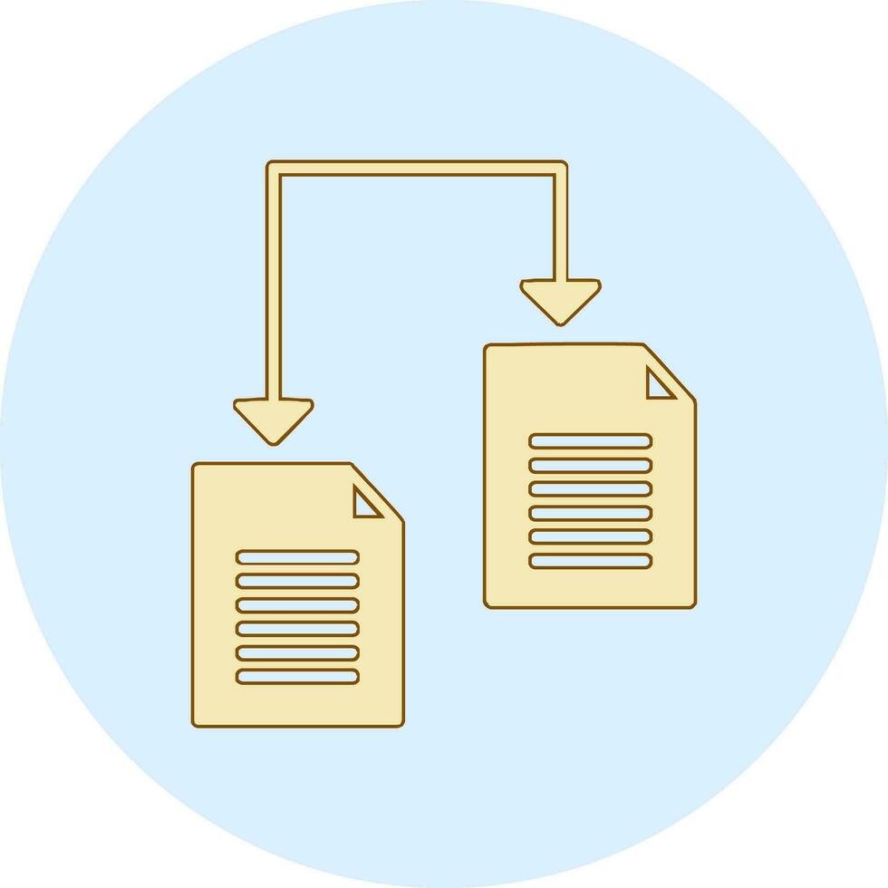 File Sharing Vector Icon