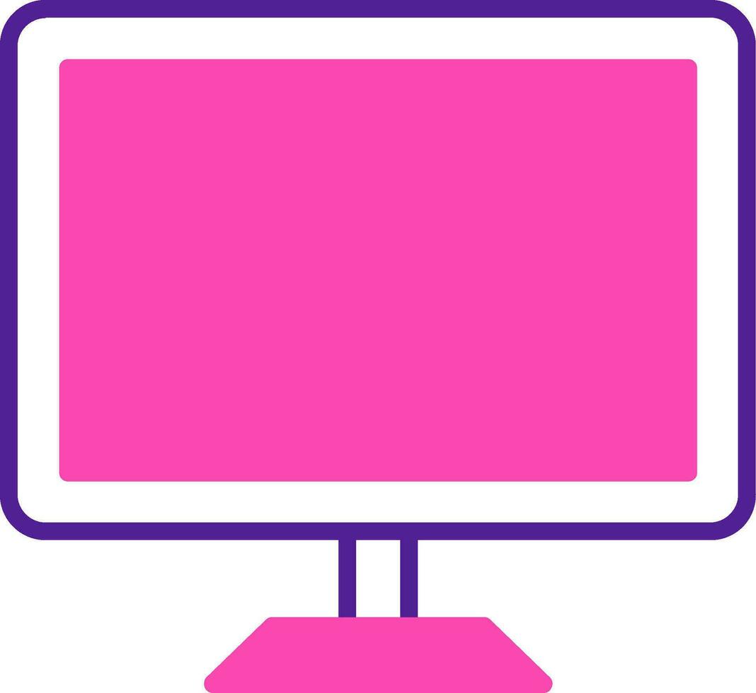 Lcd Vector Icon