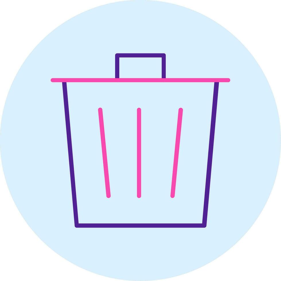 Trash Bin Vector Icon