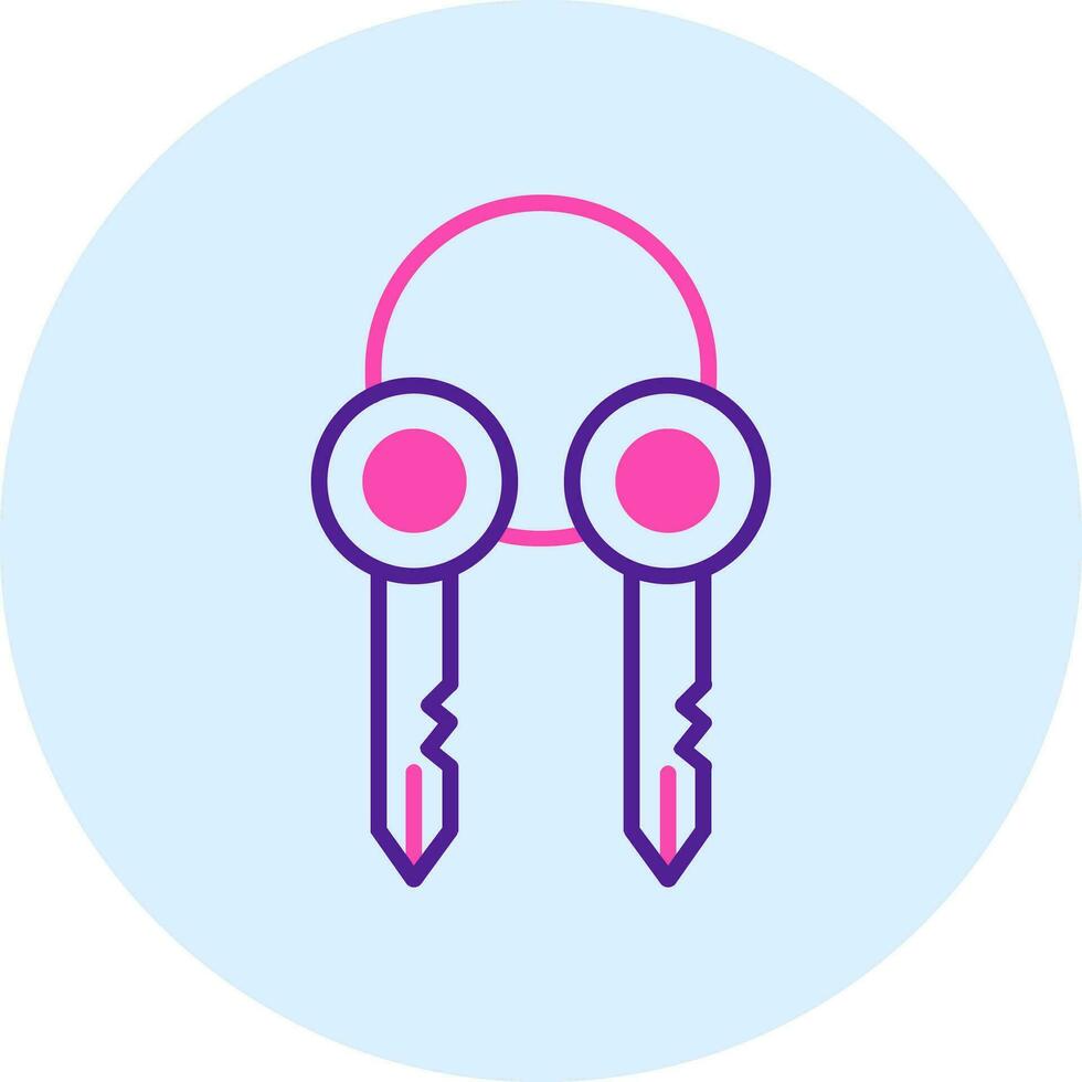 Surrogate Key Vector Icon