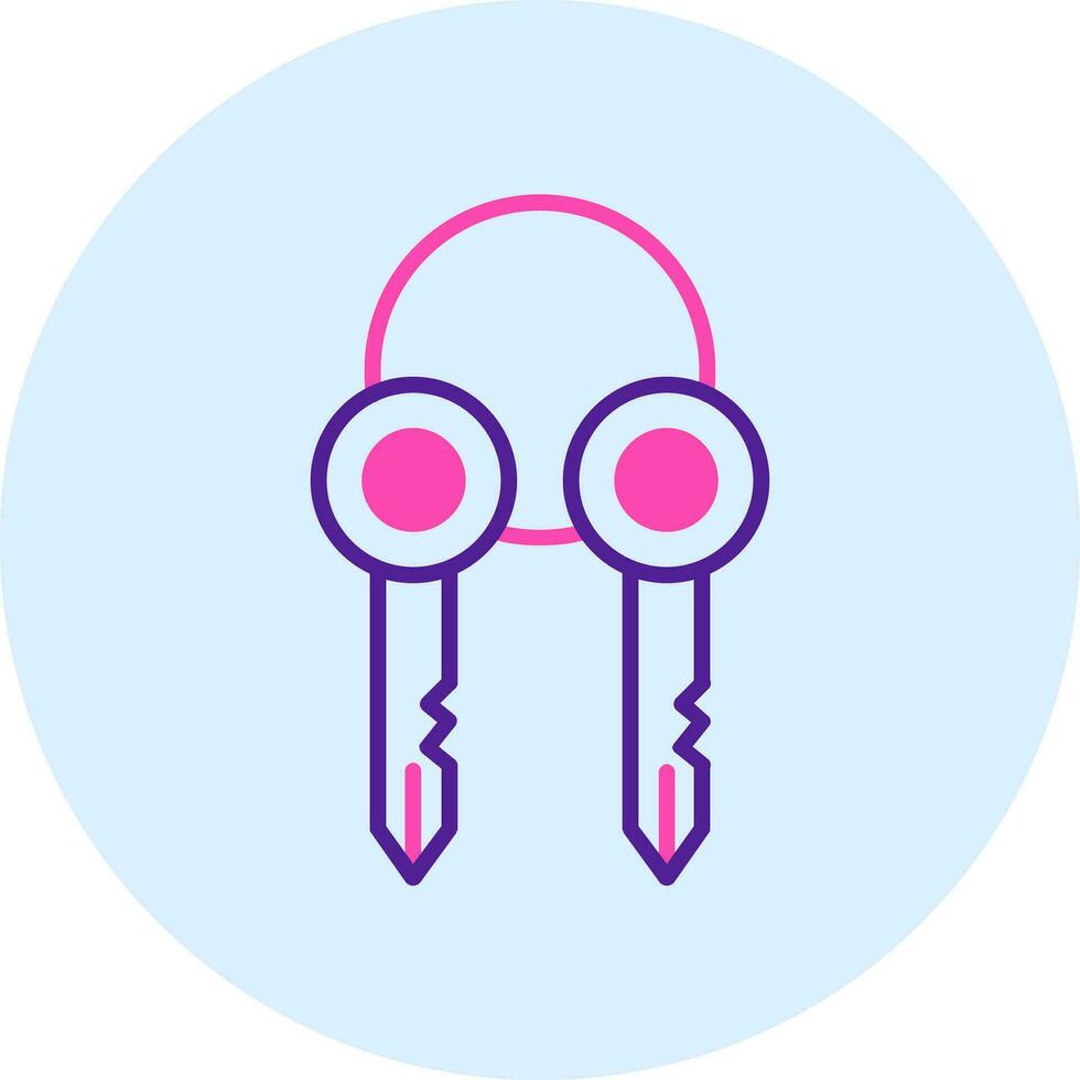 Surrogate Key Vector Icon