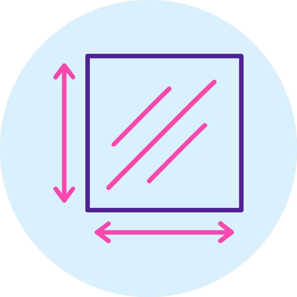 Dimension Vector Icon