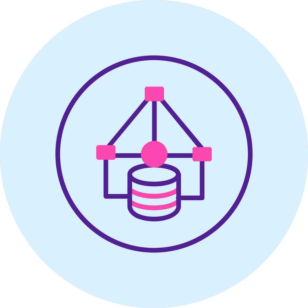 Data Model Vector Icon