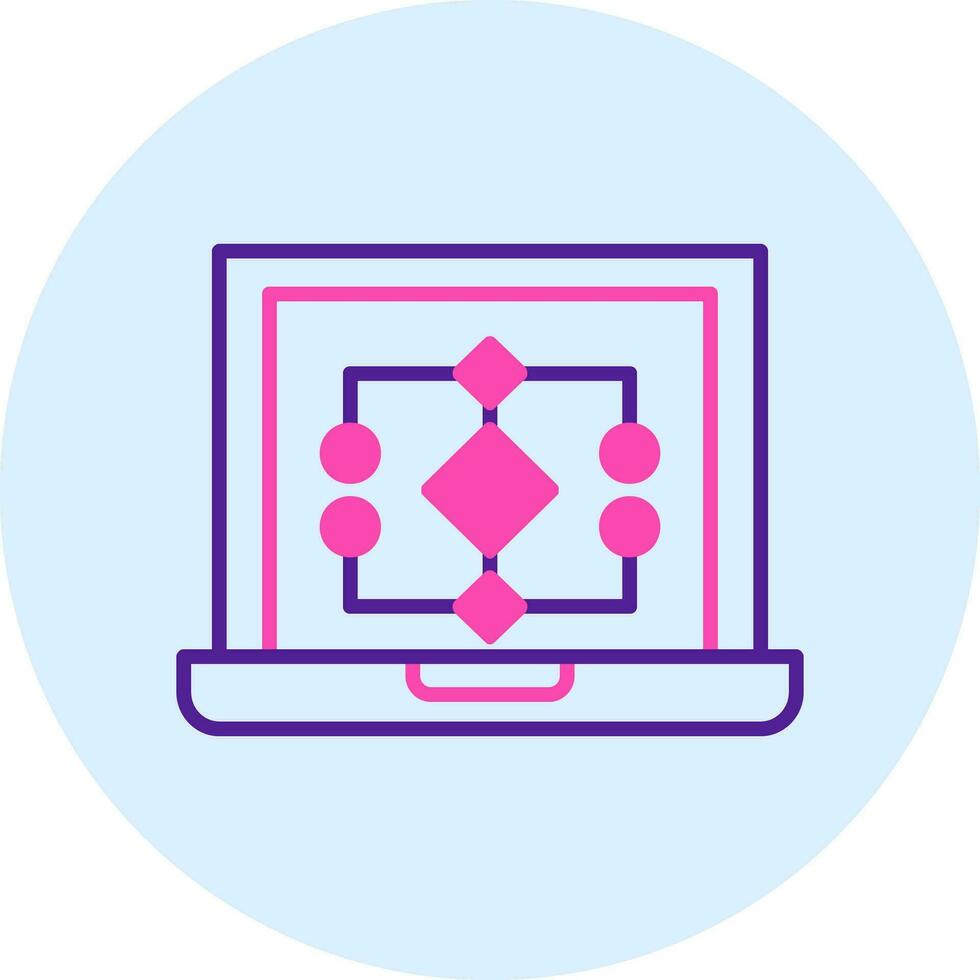 Data Model Vector Icon