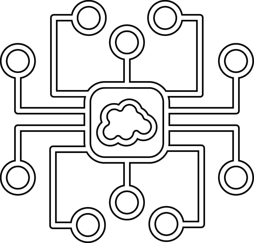Artificial Intelligence Vector Icon