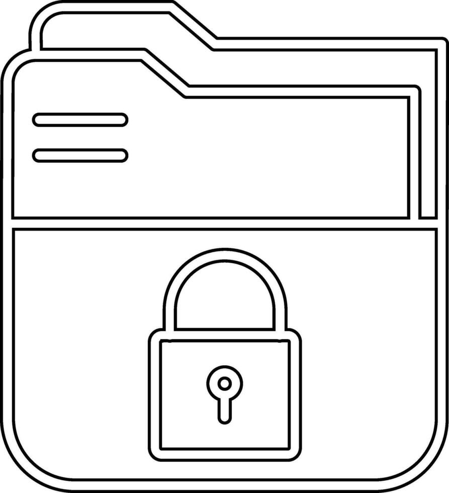 Data Encryption Vector Icon