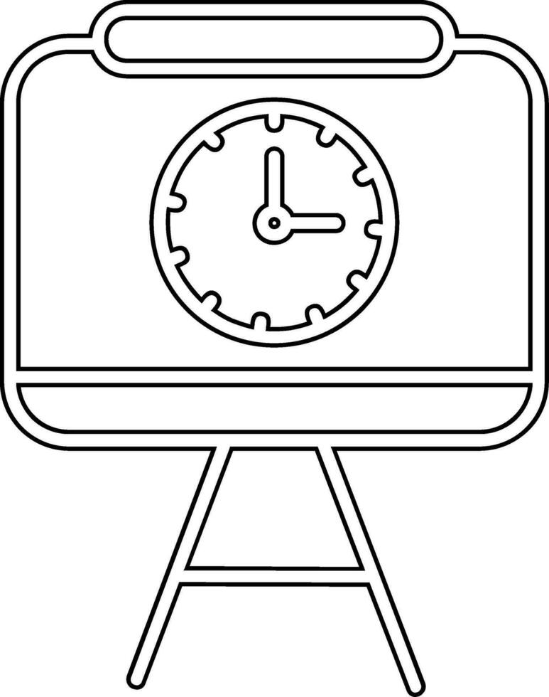 icono de vector de presentación