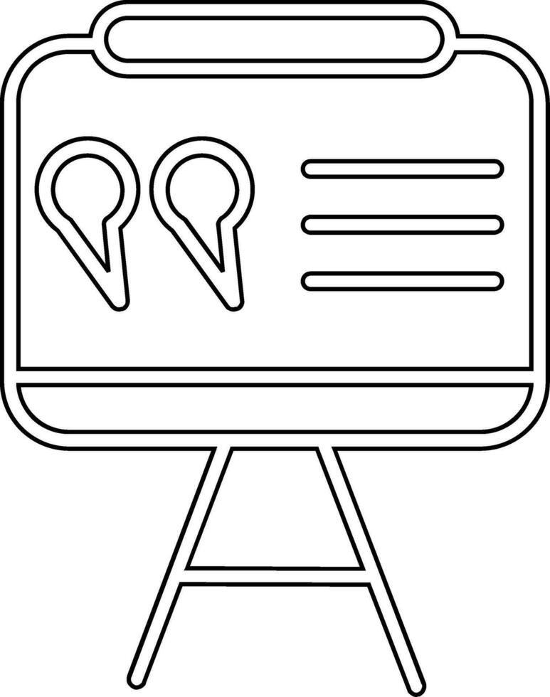 Presentation Vector Icon