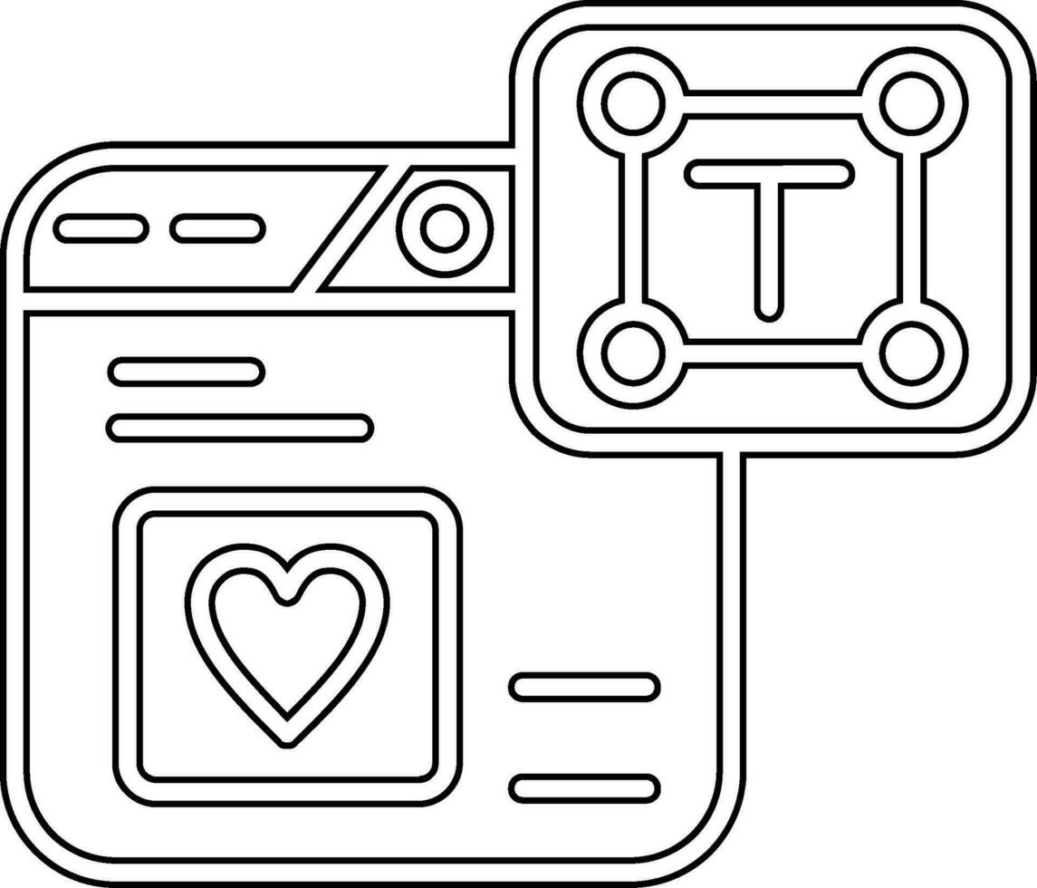 Typography Vector Icon