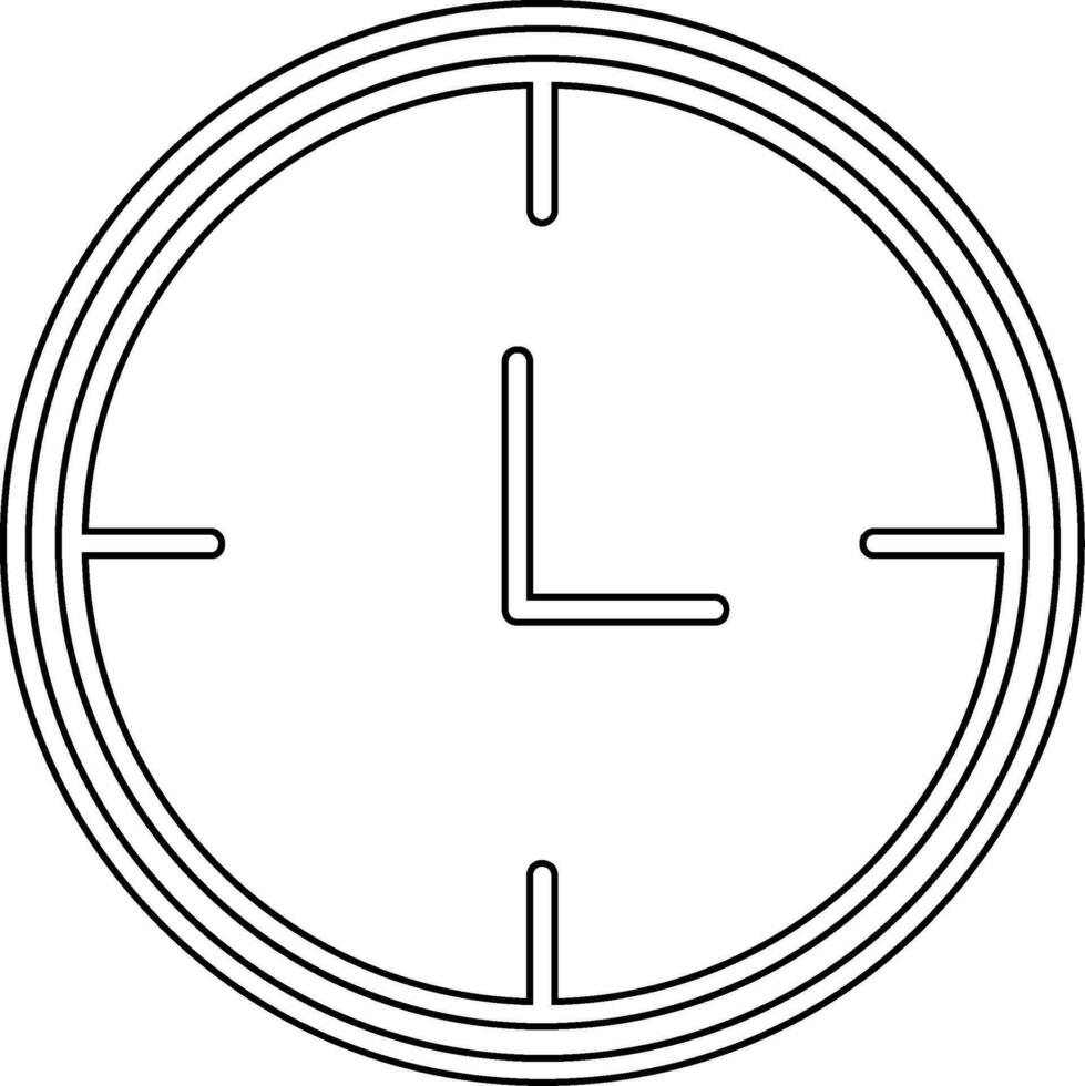 icono de vector de reloj