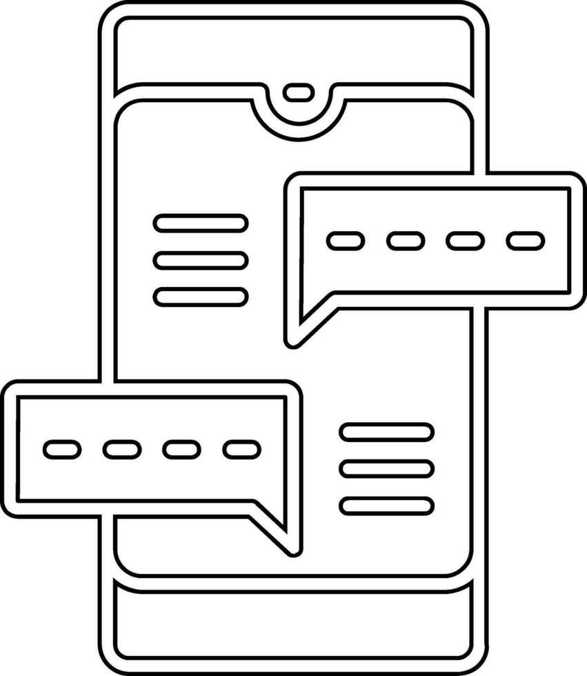 Chat Box Vector Icon