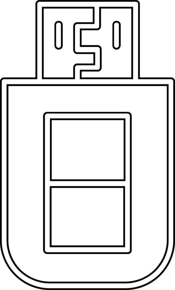 Usb Drive Vector Icon
