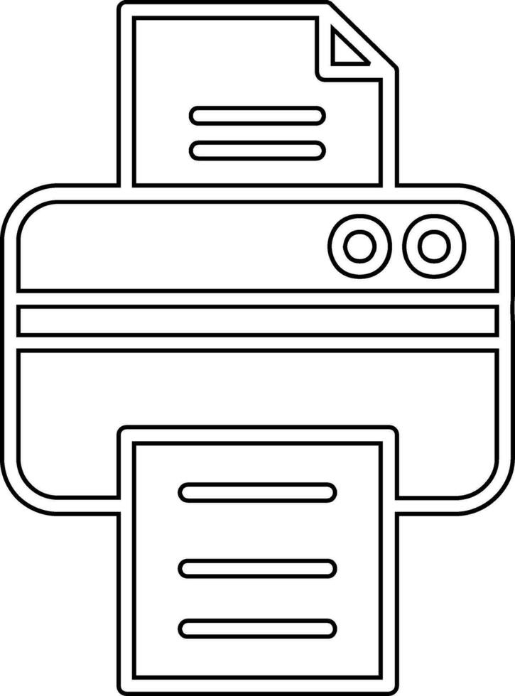Printer Vector Icon