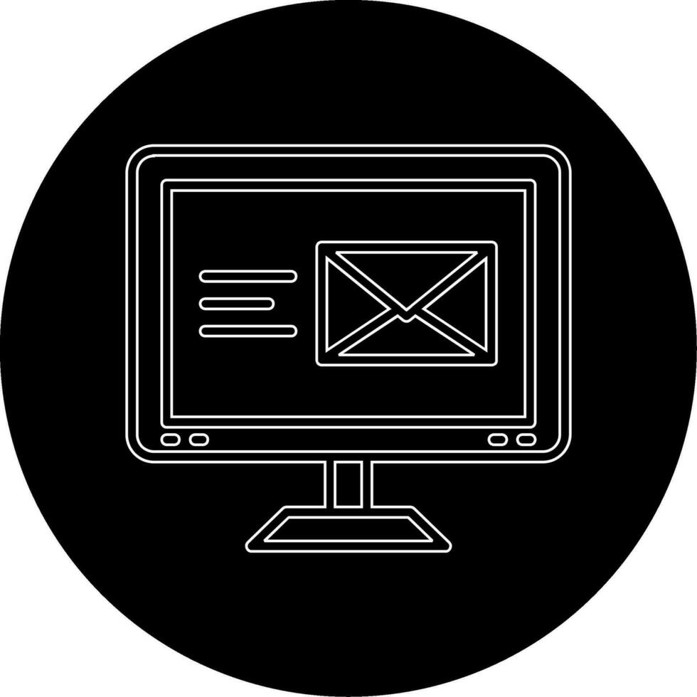 icono de vector de correo electrónico